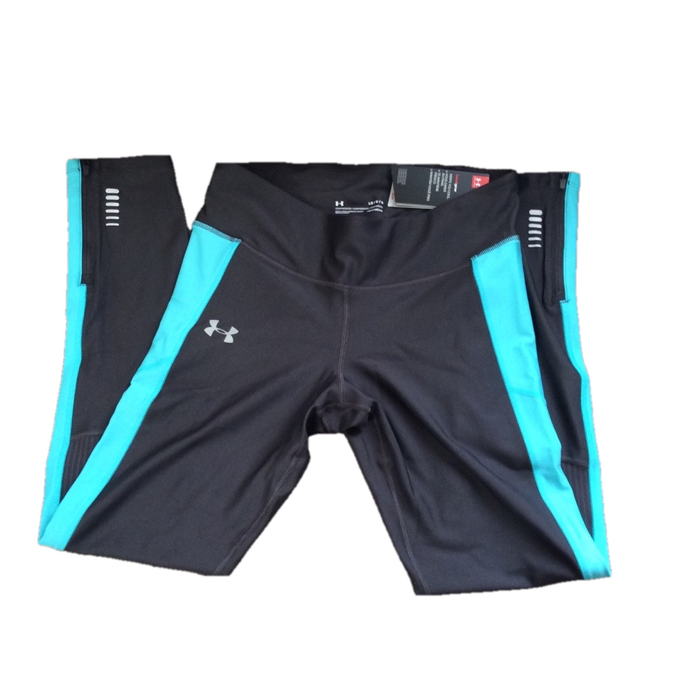 ladies under armour compression pants Large NWT